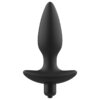 Addicted Toys Masajeador Plug Anal Con Vibración Negro 3 Addicted Toys Masajeador Plug Anal Con Vibración Negro 8435565913595