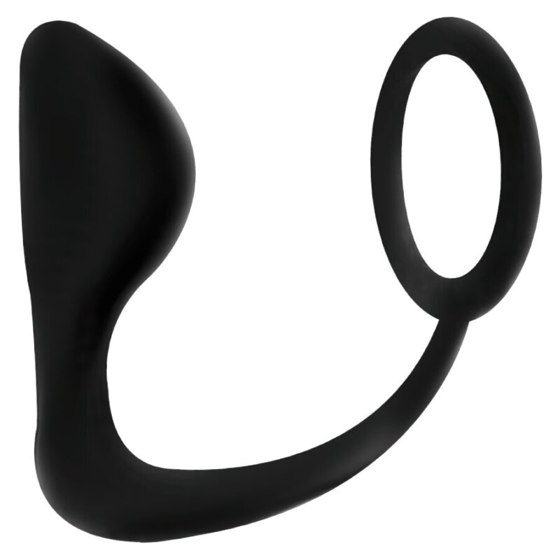 Addicted Toys Plug Anal Con Anillo Pene Negro 6 addicted toys plug anal con anillo pene negro 8435565909338