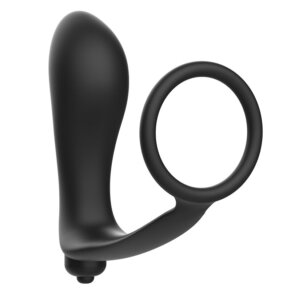 Addicted Toys Plug Anal Vibrador Con Anillo Pene 8435565913625