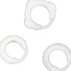 Addicted Toys Set 3 Anillos Pene Clear 8435565909178