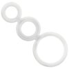 Addicted Toys Set Anillos Pene Y Testiculos Clear 8435565909154