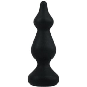 Adrien Lastic Amuse Plug Anal Silicona Negro Talla S 8433345202891