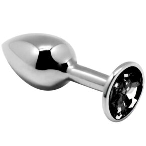 Alive Anal Pleasure Mini Plug Metal Negro Talla M 8433345704463
