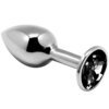 Alive Anal Pleasure Mini Plug Metal Negro Talla S 8433345700892