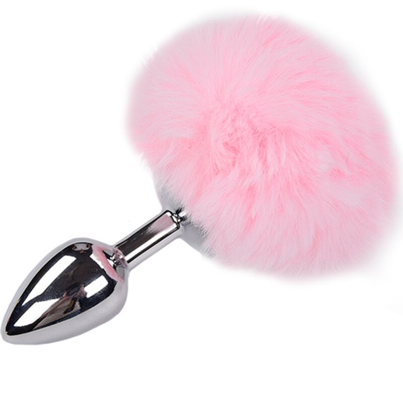 Alive Anal Pleasure Plug Liso Metal Pompon Rosa Talla S 6 alive anal pleasure plug liso metal pompon rosa talla s 8433345703725