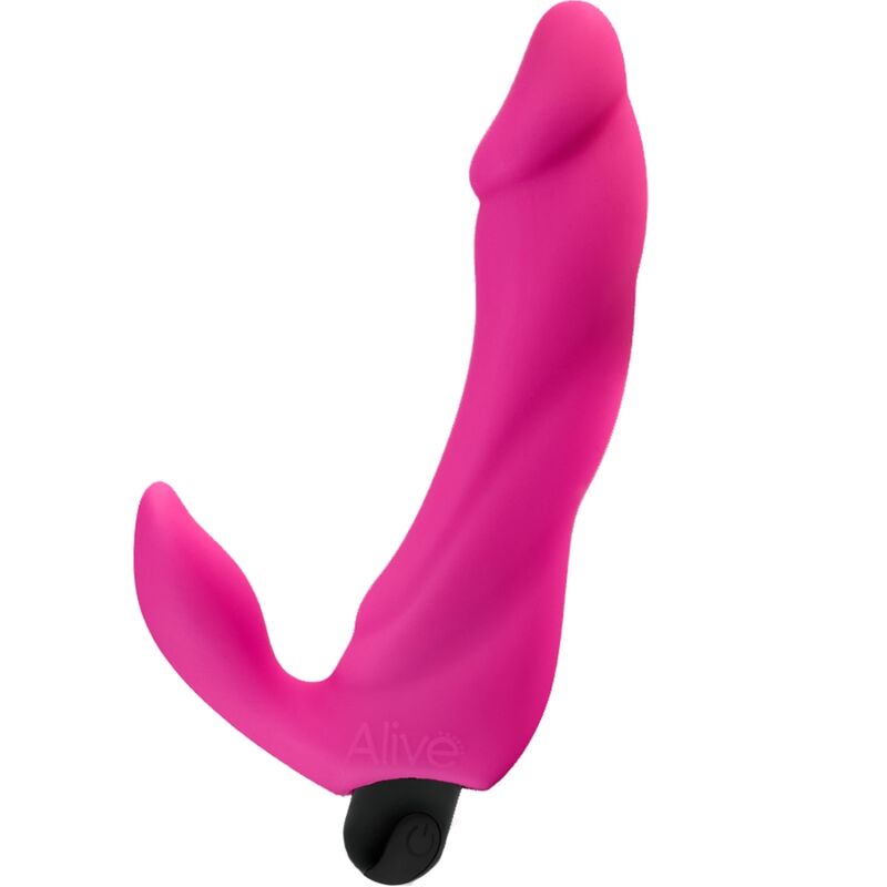 Alive Bifun Pro Dildo Vibrador Rosa 14.9 cm 6 alive bifun pro dildo vibrador rosa 149 cm 8433345207919