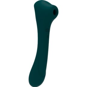 Alive Quiver Succionador & Vibrador Verde 8433345112558