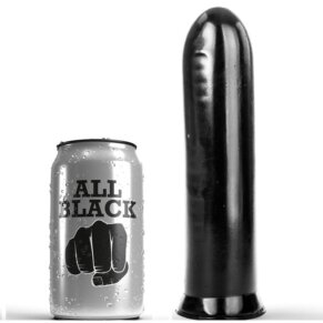 All Black Dildo Negro 19 cm 5420044200481