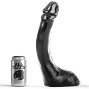 All Black Dildo Negro 29 cm Fisting 5420044200641