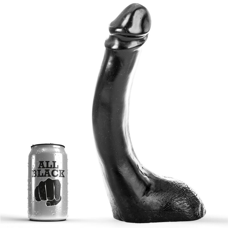 All Black Dildo Negro 29 cm Fisting 6 all black dildo negro 29 cm fisting 5420044200641