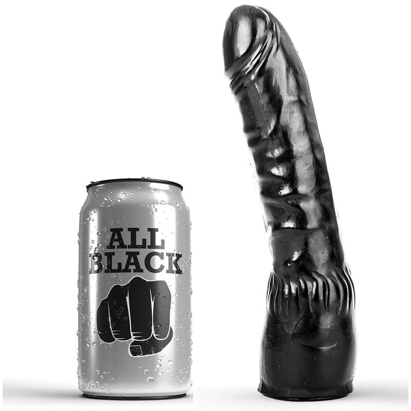 All Black Dildo Negro Realistico 20 cm 6 all black dildo negro realistico 20 cm 5420044200504