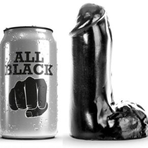 All Black Dildo Realistico 13 cm 5420044205547