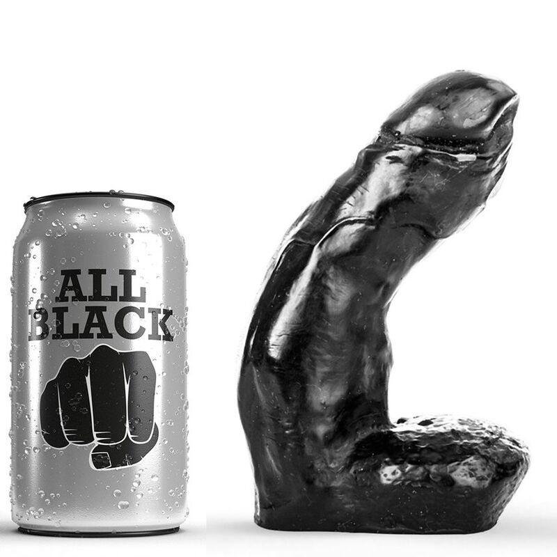 All Black Dildo Realistico 15 cm 6 all black dildo realistico 15 cm 5420044200412