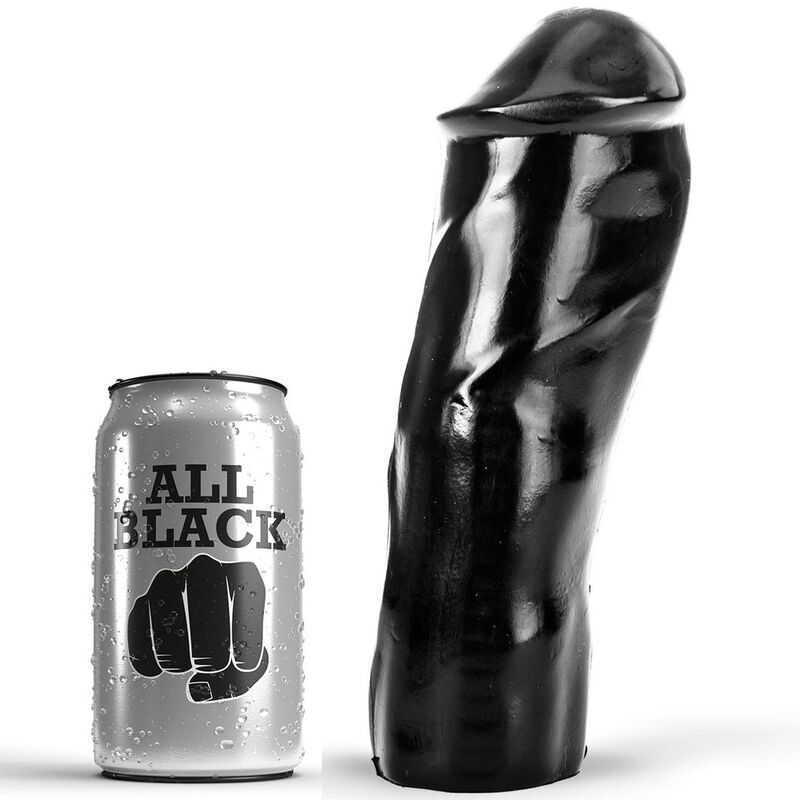 All Black Dildo Realistico 20 cm 6 all black dildo realistico 20 cm 5420044205608