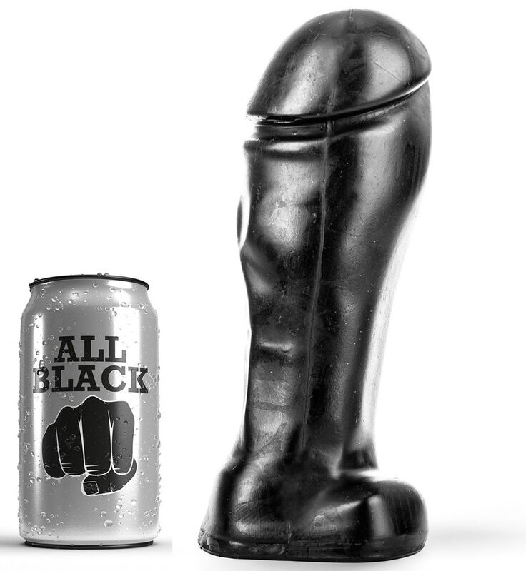 All Black Dong 22 cm Punta Ancha 6 all black dong 22 cm punta ancha 5420044205615