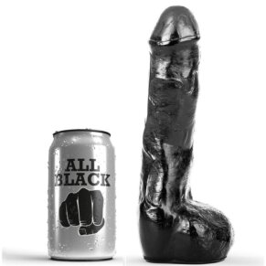 All Black Pene Realístico Anal 20 cm 5420044200528