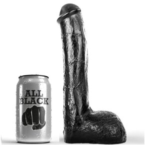 All Black Pene Realístico Anal 23 cm 5420044200542