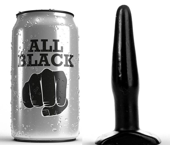 All Black Plug Negro 11 cm 6 all black plug negro 11 cm 5420044200689