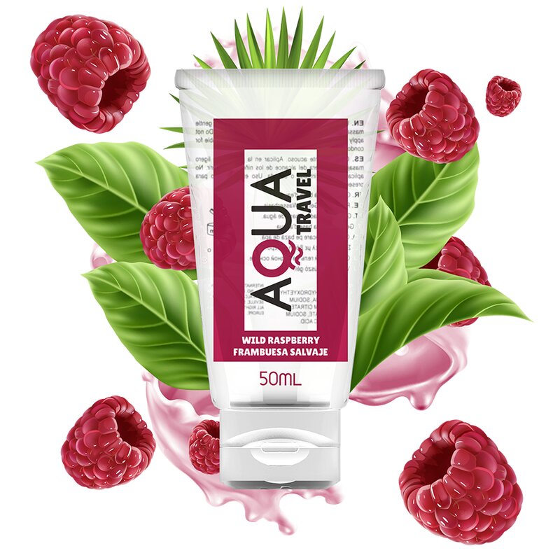 Aqua Travel Lubricante Base Agua Sabor Frambuesa Salvaje 50 ml 6 aqua travel lubricante base agua sabor frambuesa salvaje 50 ml 8435565932534