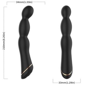 Armony Bambu Vibrador Ajustable Negro 6972377361715