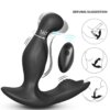 Armony Bat King Vibrador Anal Prostata Rotador Control Remoto Negro 6972377362743