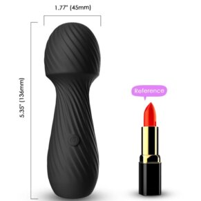 Armony Dazzle Masajeador & Vibrador Pequeño Negro 6972377362170