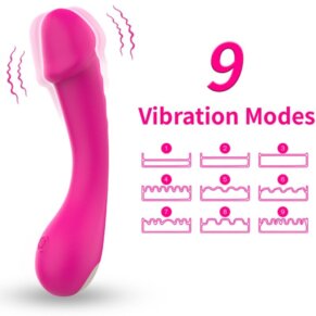 Armony Dildo Vibrador Punto G Silicona Fucsia 6972377361357