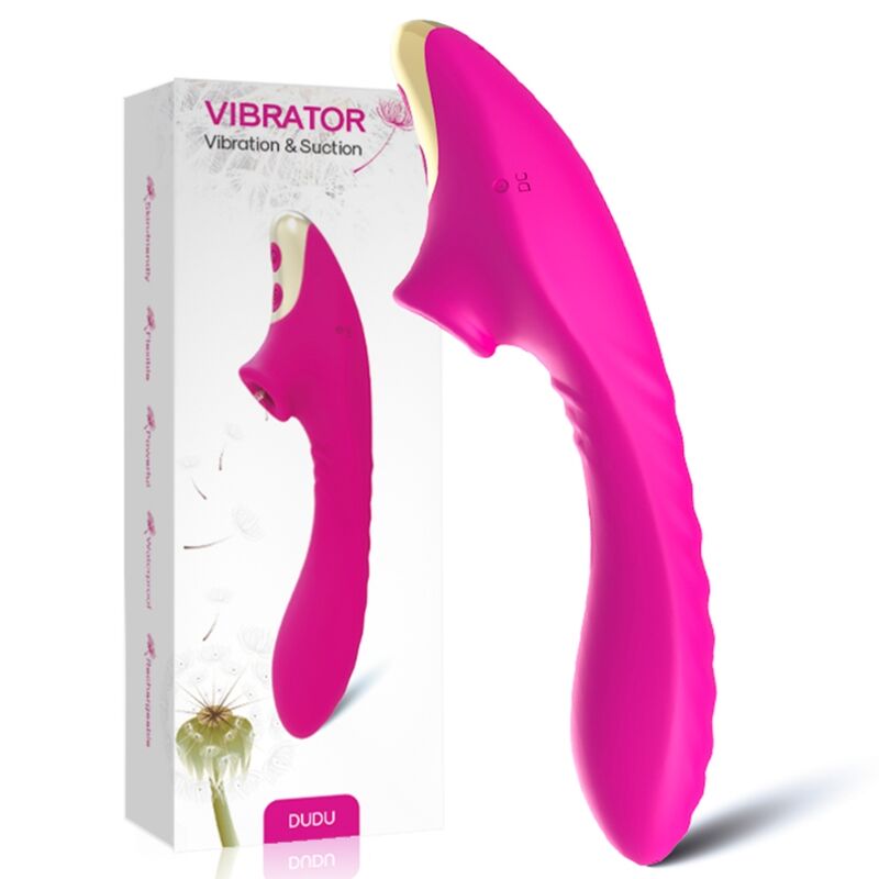 Armony Dudu Succionador Clitoris Fucsia 6 armony dudu succionador clitoris fucsia 6972377361890