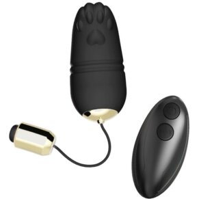 Armony Kitty Huevo Vibrador Punto G Control Remoto Negro 6972377362934