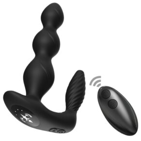 Armony Manfun Vibrador & Estimulador Plug Anal Control Remoto Negro 6972377362859