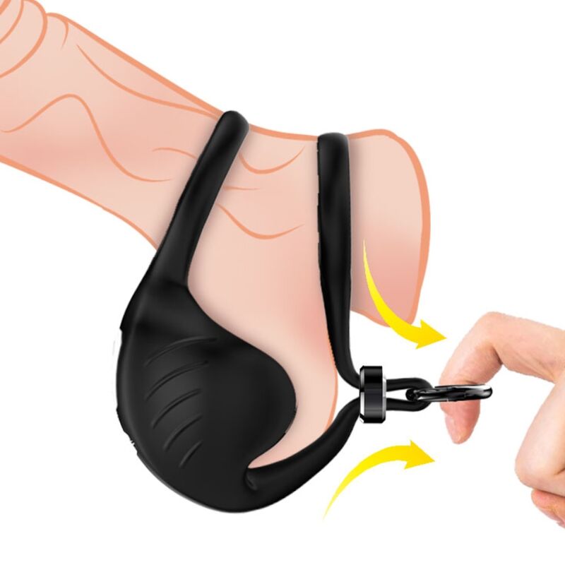 Armony Manta Anillo Vibrador Testiculos Negro 6 armony manta anillo vibrador testiculos negro 6972377362644