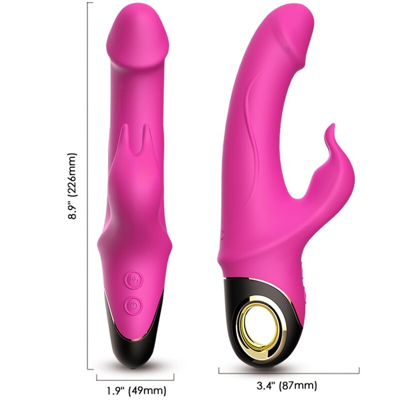 Armony Meteror Dildo Vibrador Rabbit Rotador Fucsia 6 armony meteror dildo vibrador rabbit rotador fucsia 6972377361555