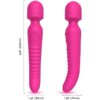 Armony Mission Masajeador & Vibrador Efecto Calor Fucsia 6972377362132