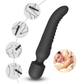 Armony Mission Masajeador & Vibrador Efecto Calor Negro 6972377362156