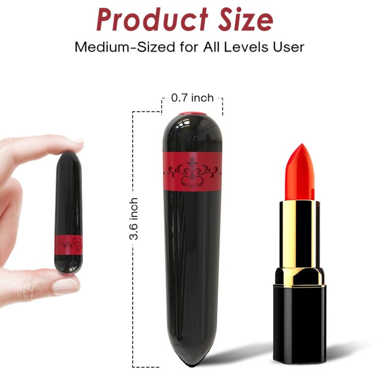 Armony Rocket Bala Vibradora Negro 6 armony rocket bala vibradora negro 6972377362965