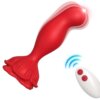 Armony Rosa Vibrador & Plug Anal Control Remoto Rojo 6972377362903