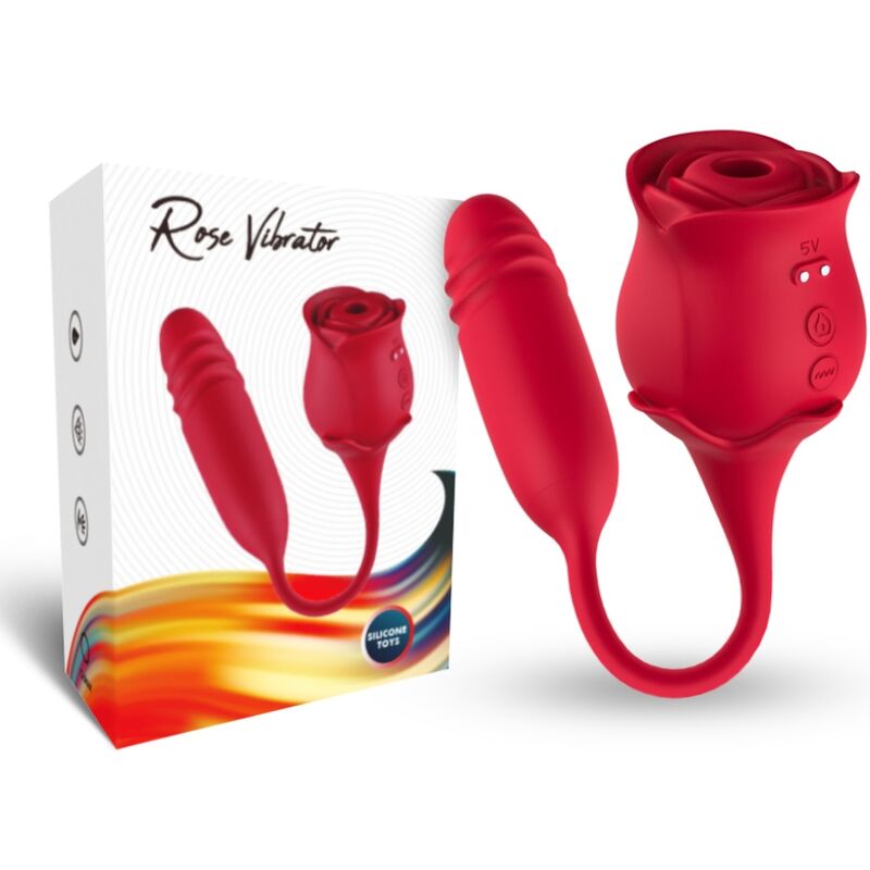 Armony Roseknigth Succionador Clitoris & Vibrador Rojo 6 armony roseknigth succionador clitoris vibrador rojo 6972377362019