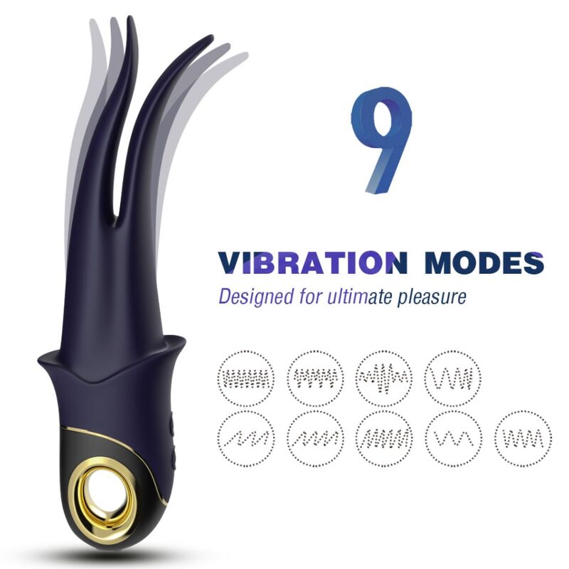 Armony Shadow Vibrador Pinza Azul Oscuro 6 armony shadow vibrador pinza azul oscuro 6972377361586