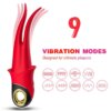 Armony Shadow Vibrador Pinza Rojo 2 Armony Shadow Vibrador Pinza Rojo 6972377361579