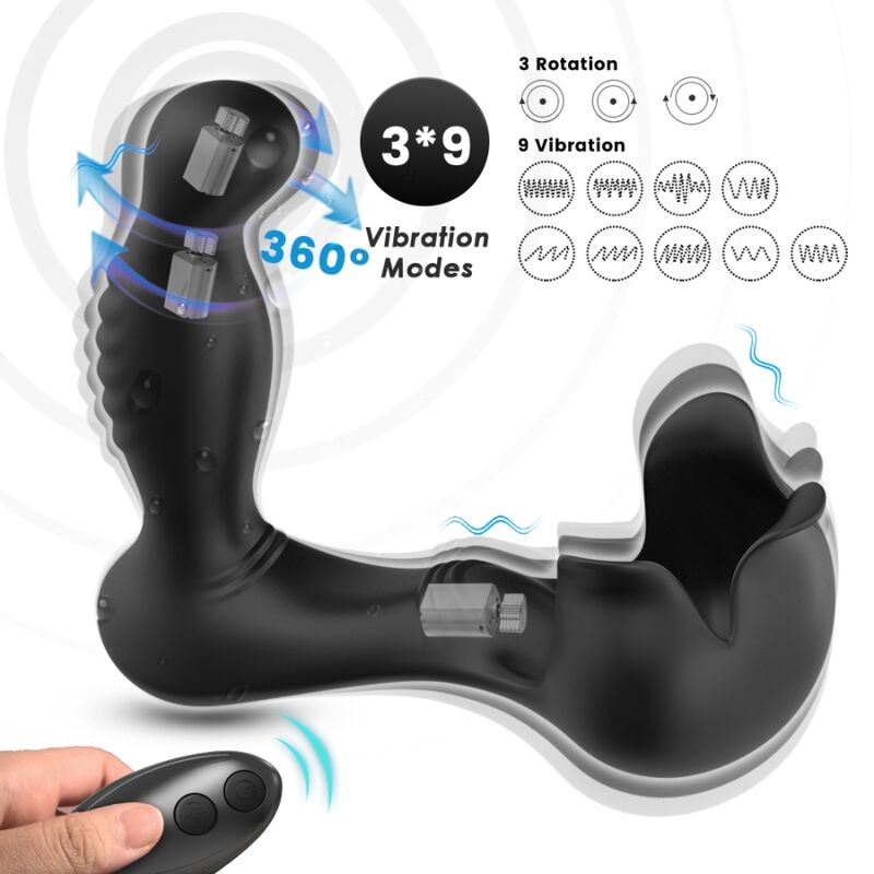 Armony Surround Vibrador Anal & Estimulador Testiculos Control Remoto Negro 6 armony surround vibrador anal estimulador testiculos control remoto negro 6972377362798