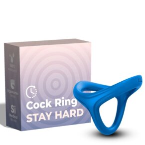 Armony Tresor Anillo Doble Silicona Azul 6972377362477