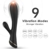 Armony Vibrador Rabbit Silicona Negro 6972377361722