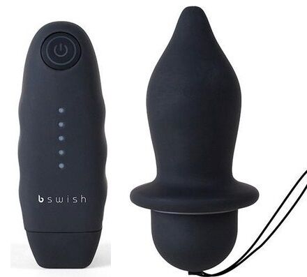 B Swish Bfilled Classic Vibrating Plug Black 6 b swish bfilled classic vibrating plug black 8555888500729