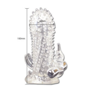 Baile Brave Man Extension Pene Vibrador Rabbit 8435565917128