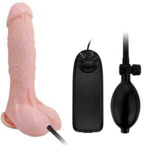 Baile Dildo Realistico Vibrador E Inflable 18.8 cm 8435565919610