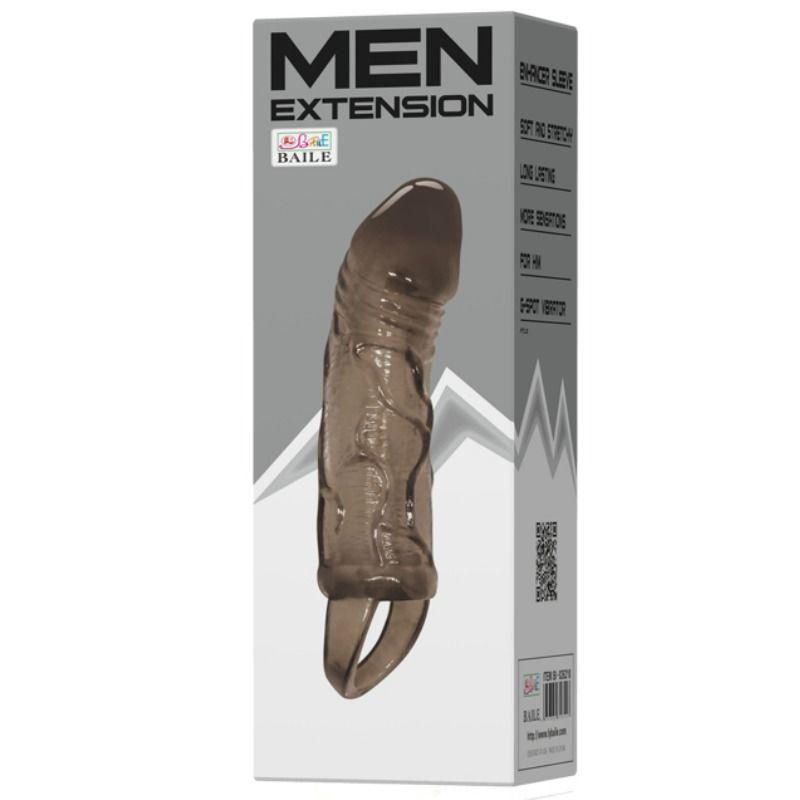 Baile Funda Extensora Pene Con Strap Para Testiculos Negro 13.5 cm 6 baile funda extensora pene con strap para testiculos negro 135 cm 8435565917616