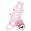Baile Sweet 10 Ritmos Funda Y Anillo Silicona Para El Pene Rosa 8435565917036