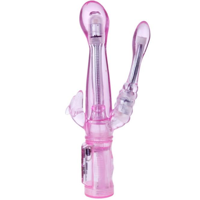 Baile Vibrador Flexible Con Estimulador Anal 6 baile vibrador flexible con estimulador anal 8435565920036