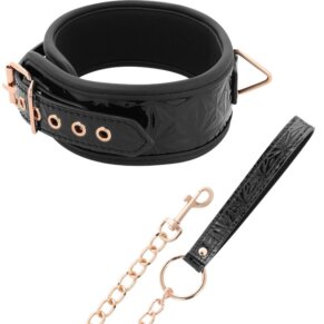 Begme Black Edition Collar Cuero Vegano Con Forro De Neopreno 8435565929213