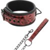 Begme Red Edition Collar Cuero Vegano Con Forro De Neopreno 8435565929206